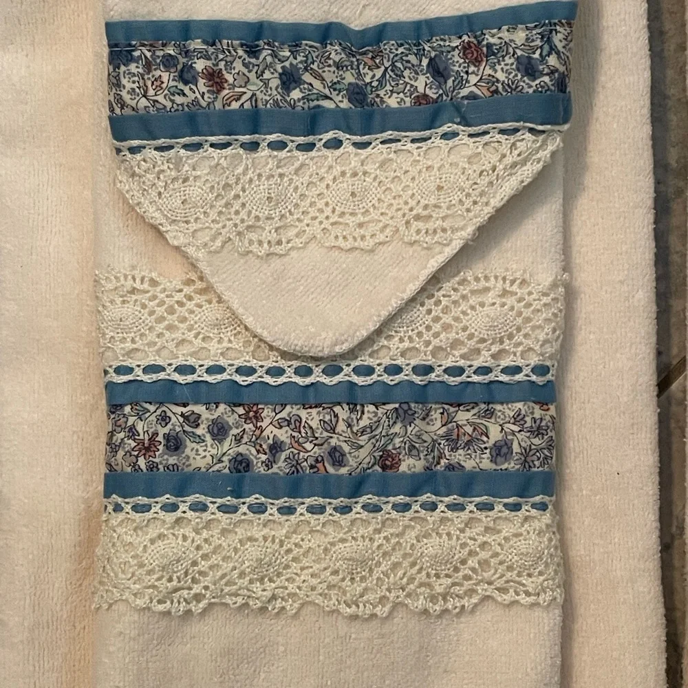 Vintage 6 Piece Bath Towel Set